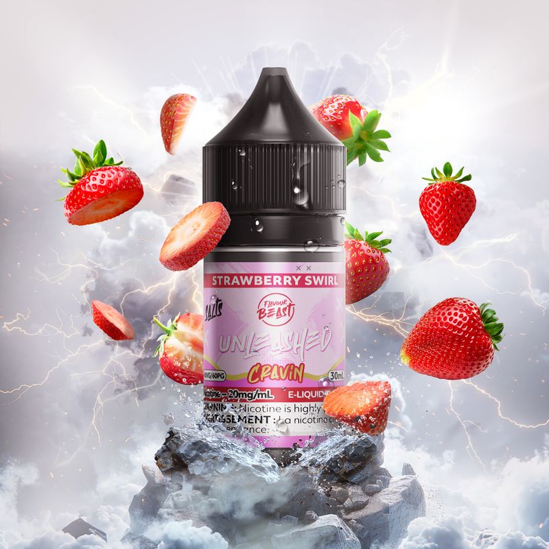 FB Salt Unleashed Cravin Strawberry Swirl 20mg