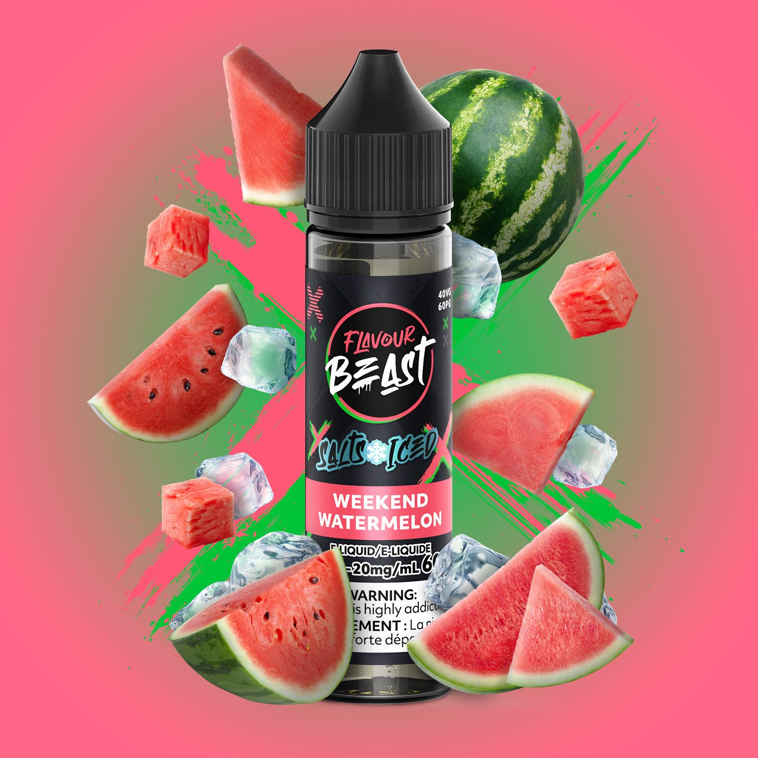 FB Salt 60ml Weekend Watermelon 20mg