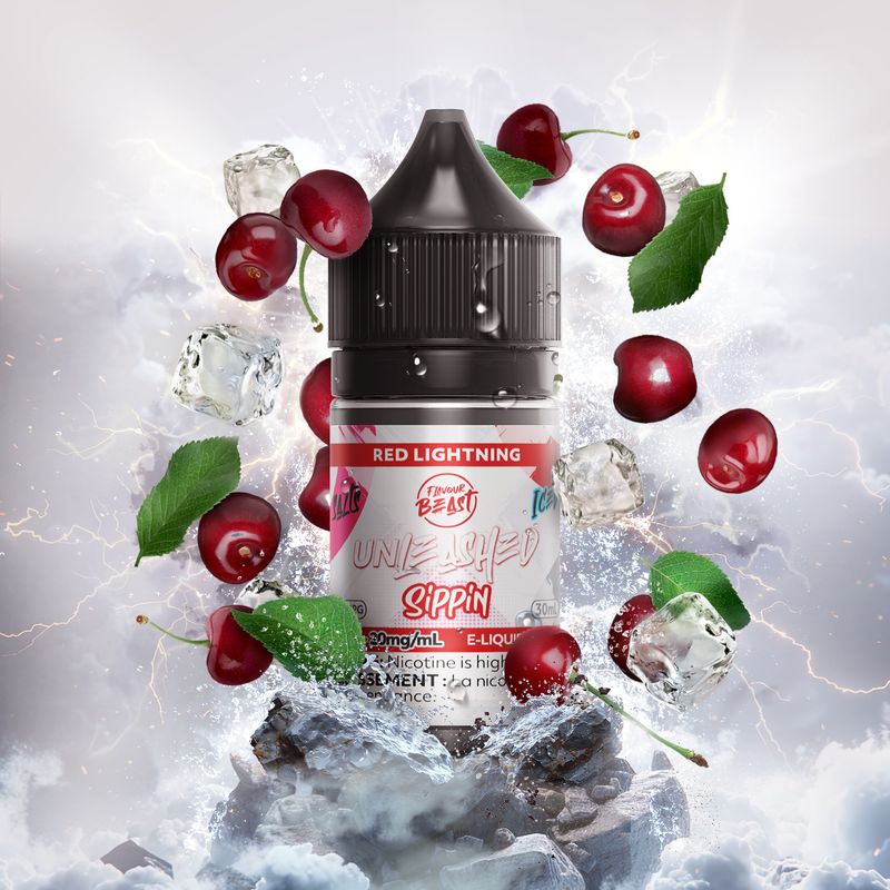 FB Salt Unleashed Sippin Red Lightning 20mg