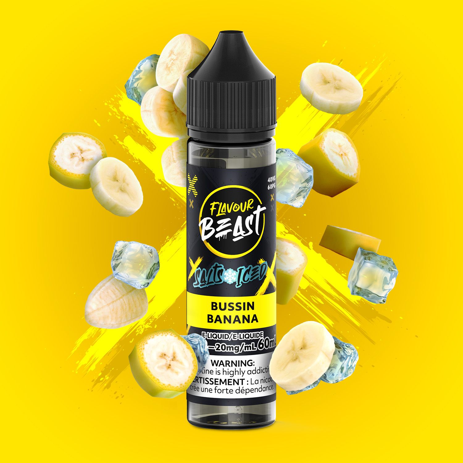 FB Salt 60ml Bussin Banana 20mg