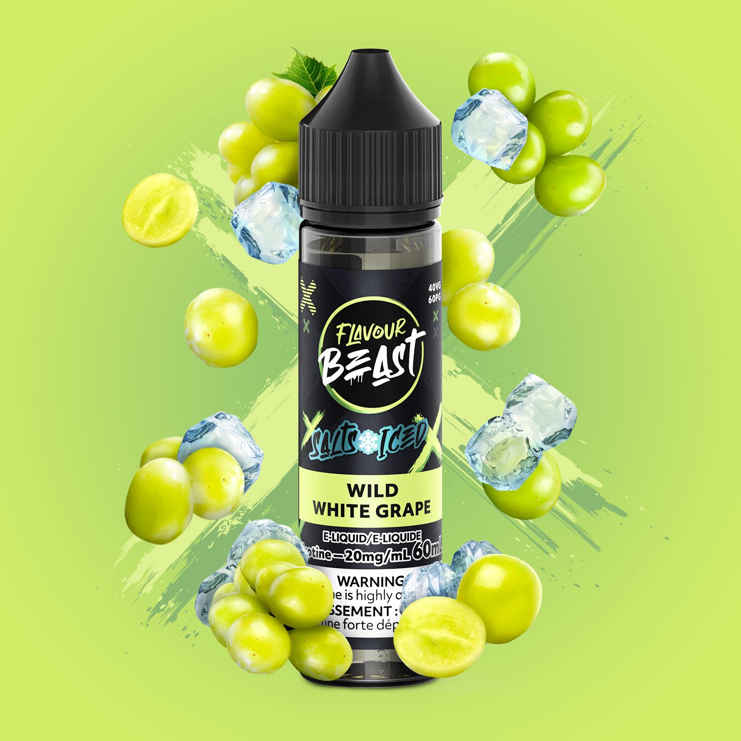 FB Salt 60ml Wild White Grape 20mg