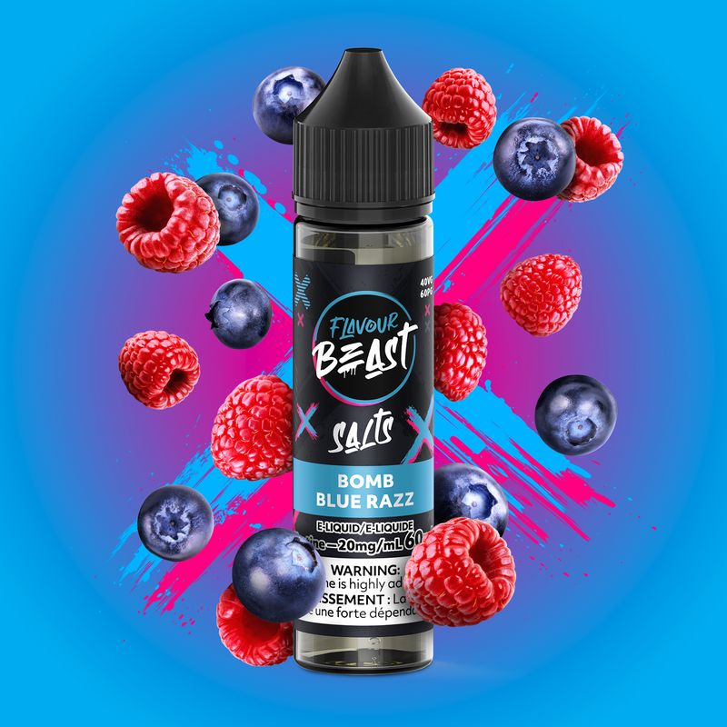 FB Salt 60ml Bomb Blue Razz 20mg