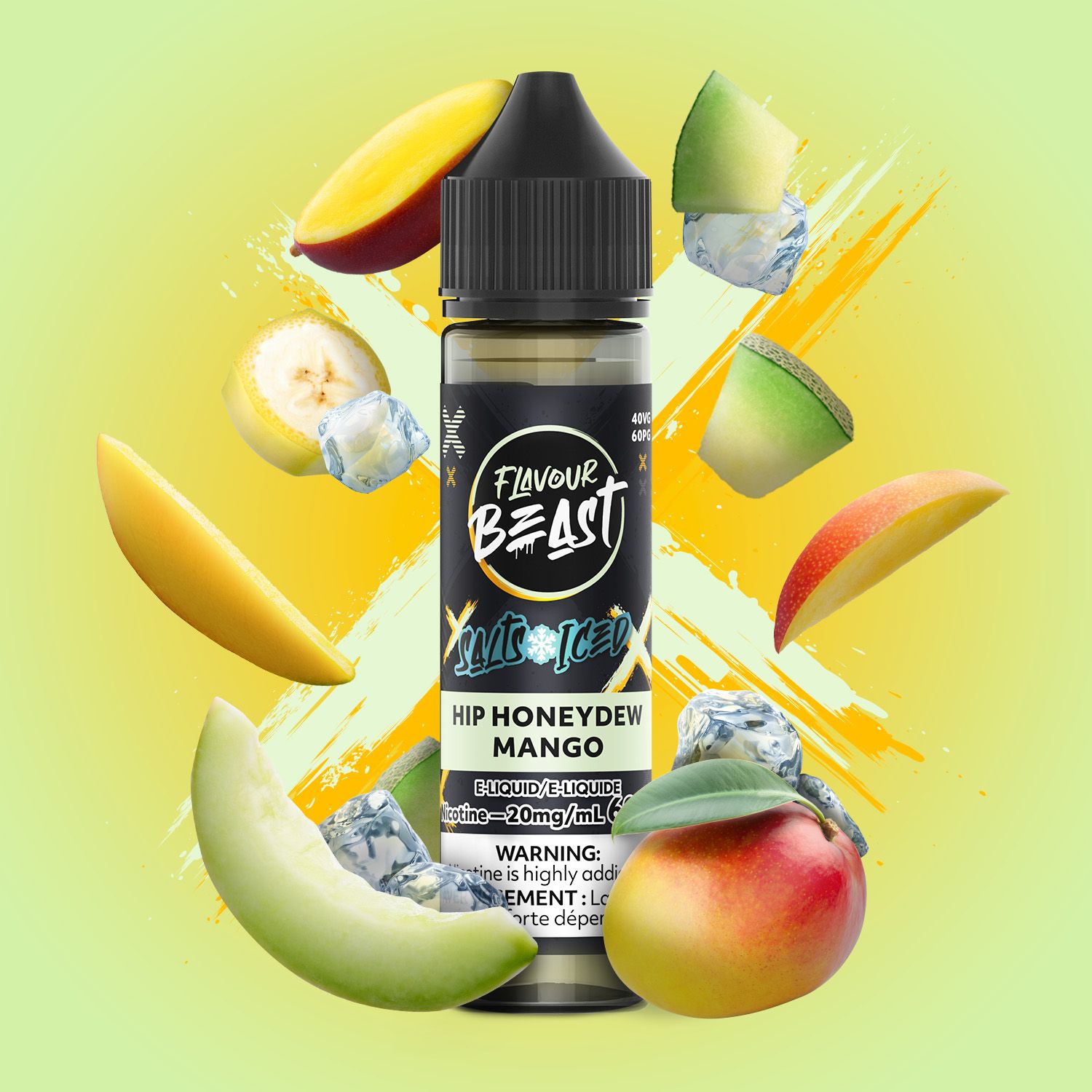 FB Salt 60ml Hip Honeydew Mango 20mg