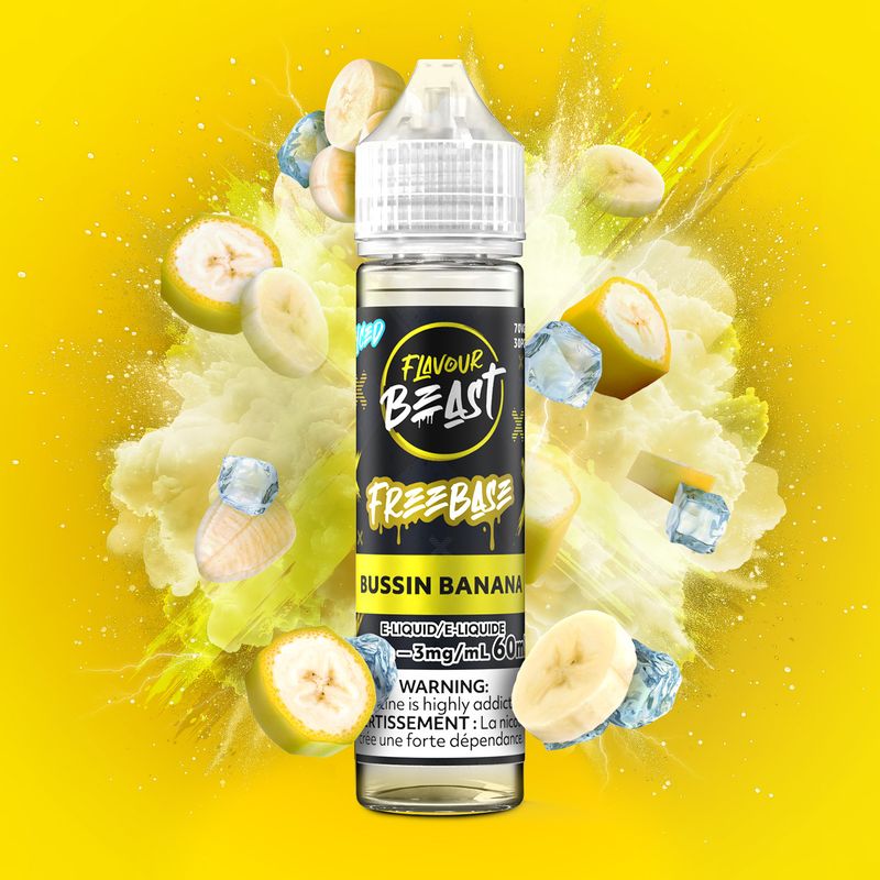 FB Freebase 60ml Bussin Banana 3mg