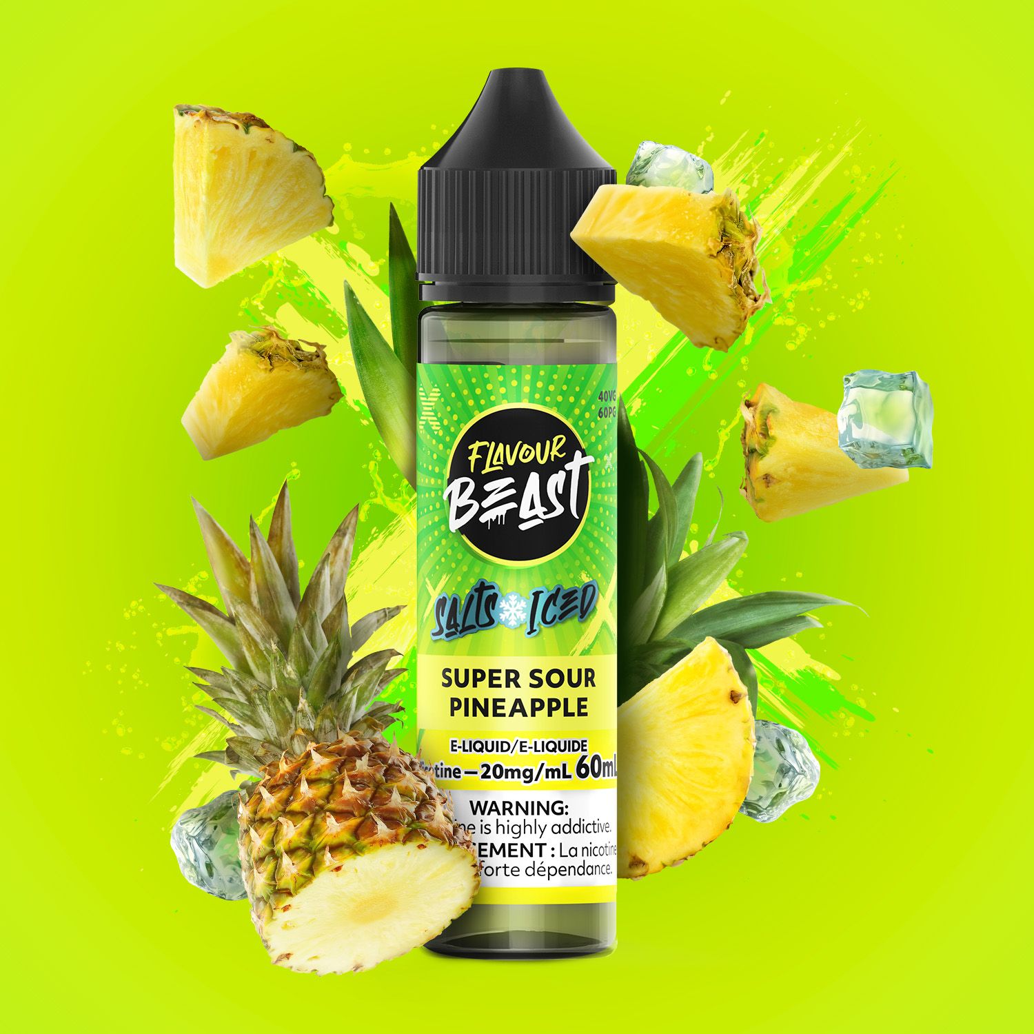 FB Salt 60ml Super Sour Pineapple 20mg