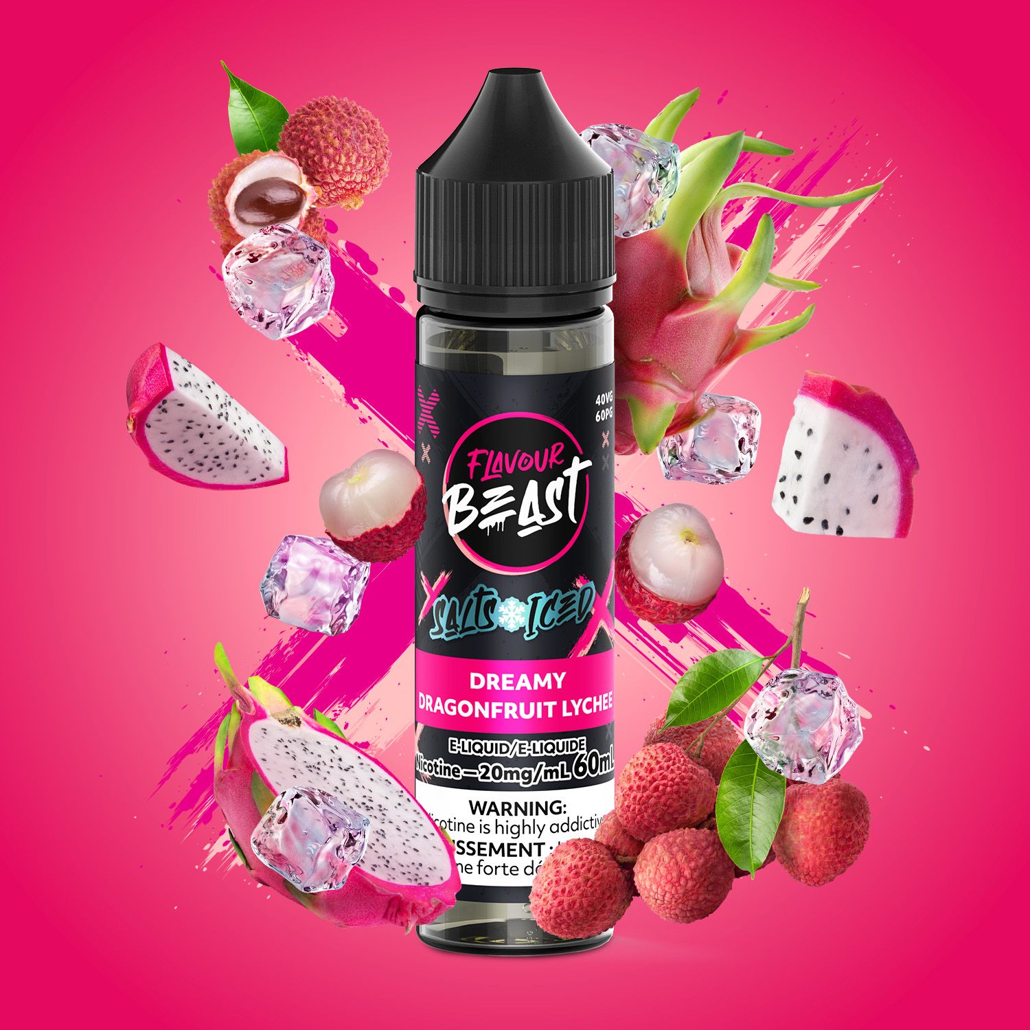 FB Salt 60ml Dreamy Dragonfruit Lychee 20mg