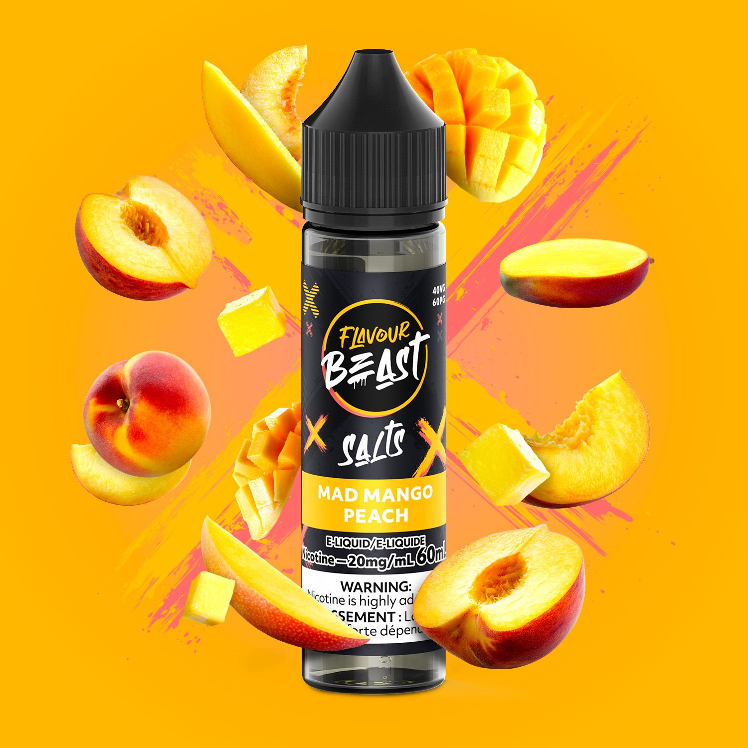 FB Salt 60ml Mad Mango Peach 20mg