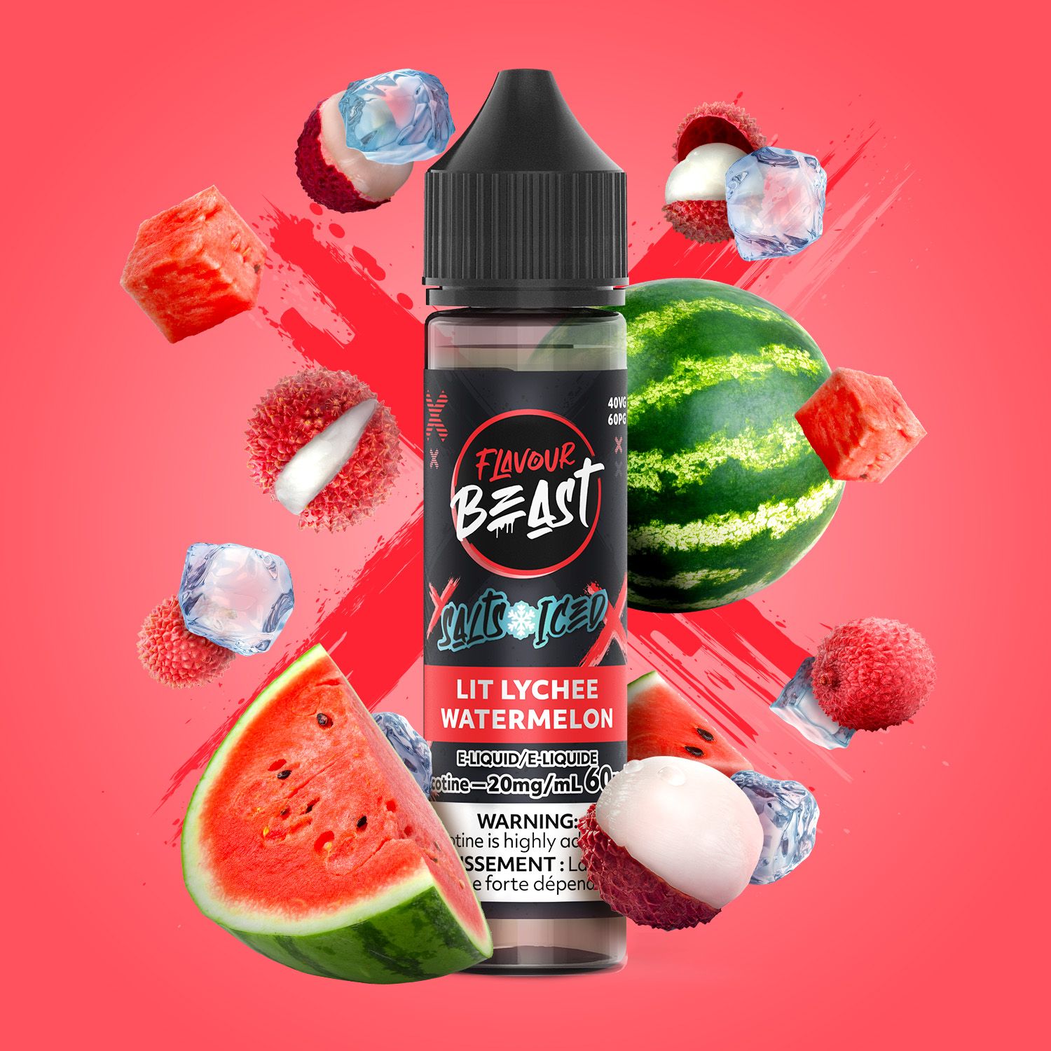 FB Salt 60ml Lit Lychee Watermelon 20mg