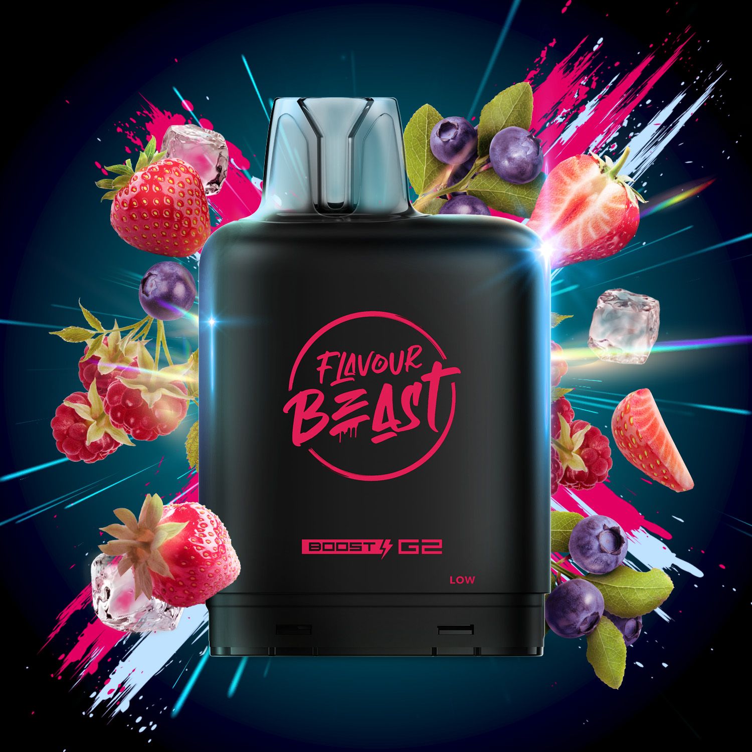 FBX Boost G2 Strawberry Raspberry Blueberry