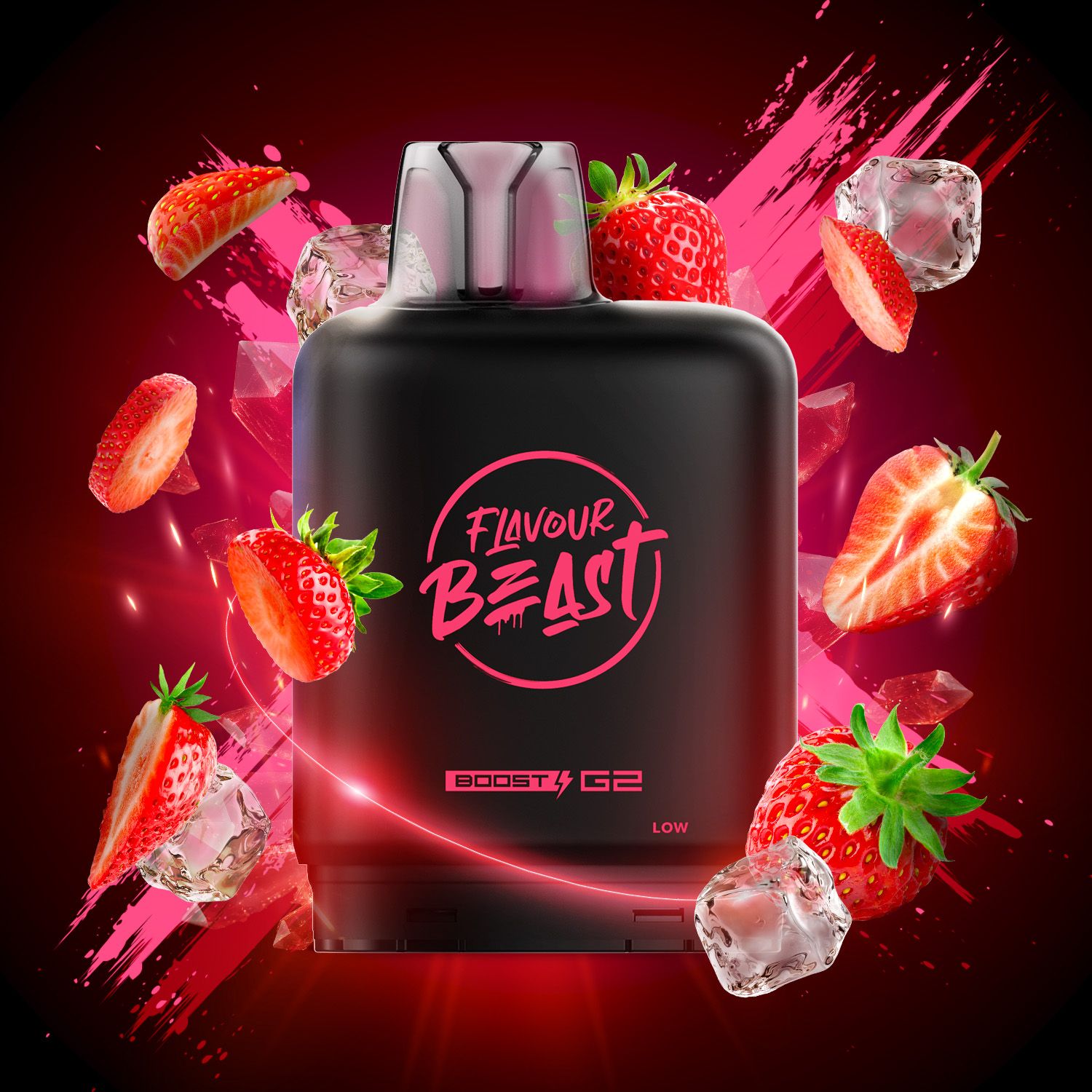 FBX Boost G2 Ultra 50K Smashin’ Strawberry Jewel Ice