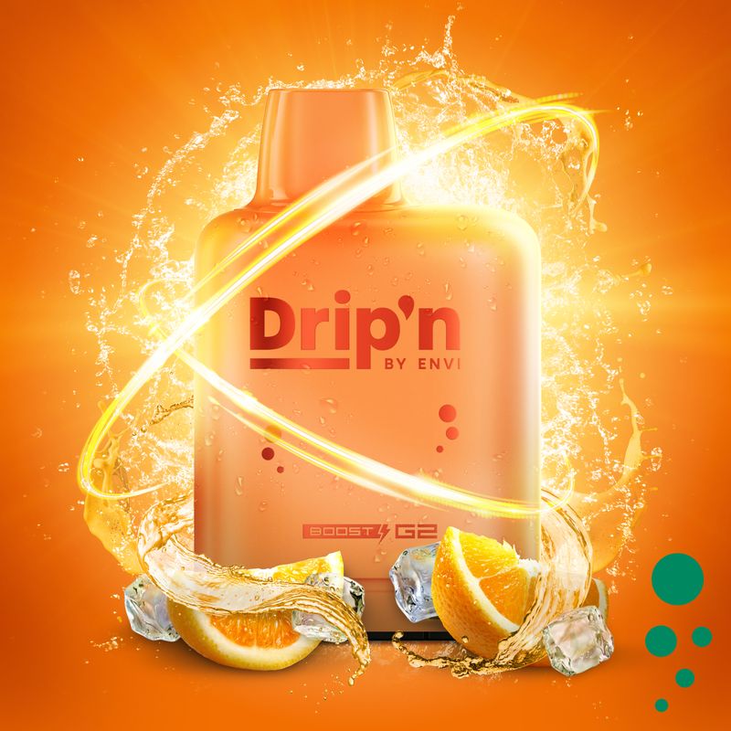 Dripn X Boost G2 Orange Fizz Ice