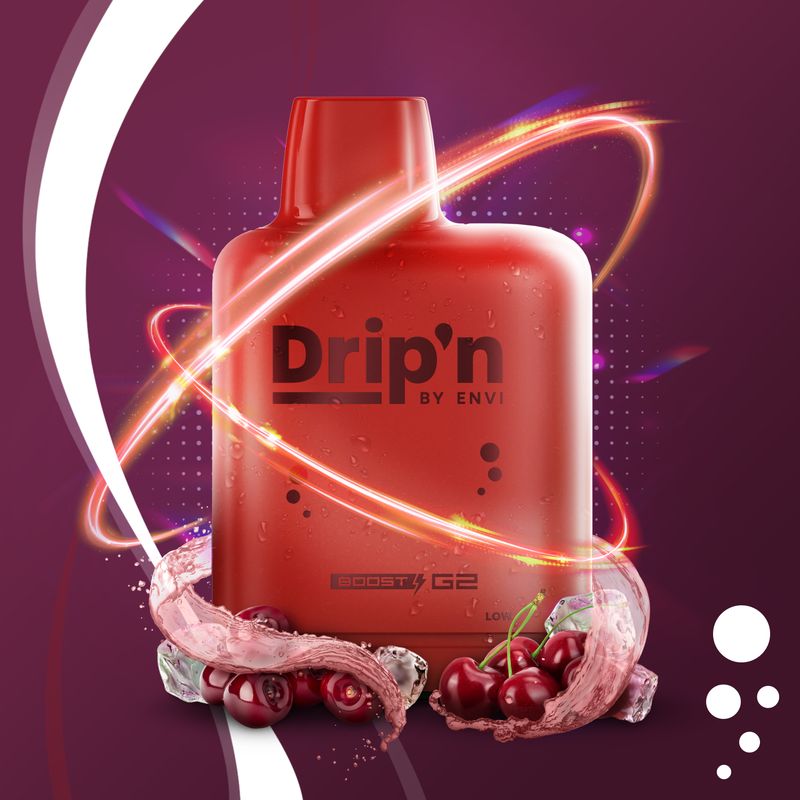 Dripn X Boost G2 Cherry Classic Ice