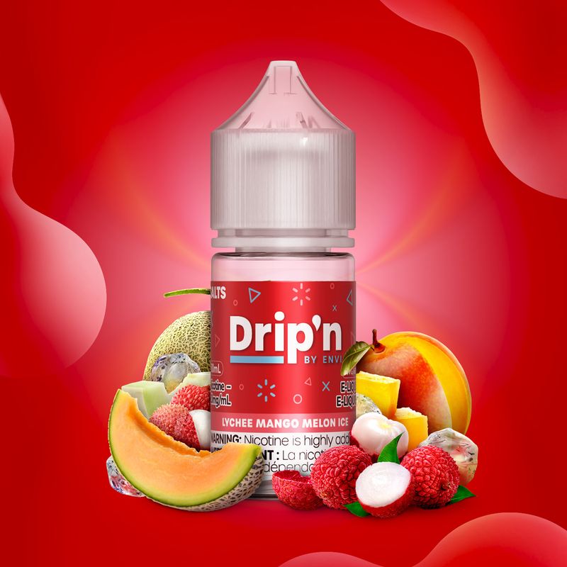 Dripn Salt Lychee Mango Melon Ice 20mg