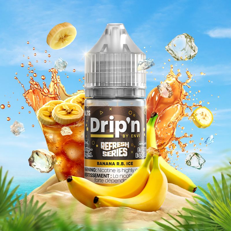 Dripn Salt Refresh Banana RB Ice