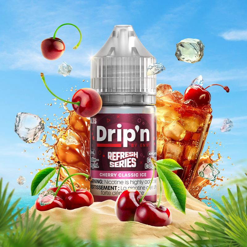 Dripn Salt Refresh Cherry Classic Ice