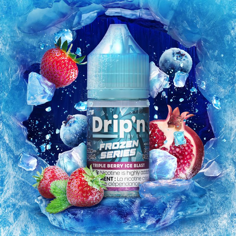 Dripn Salt Triple Berry Ice Blast
