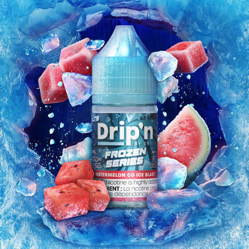 Dripn Salt Watermelon CG Ice Blast