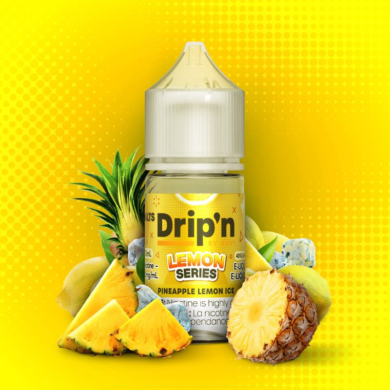 Dripn Salt Lemon Series Pineapple Lemon Ice