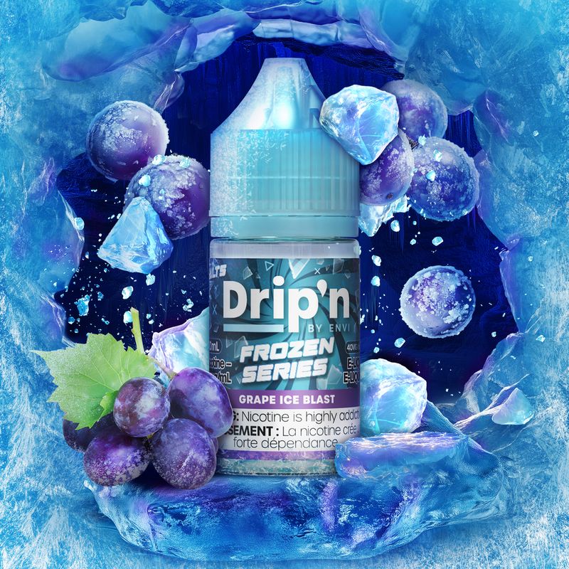 Dripn Salt Grape Ice Blast