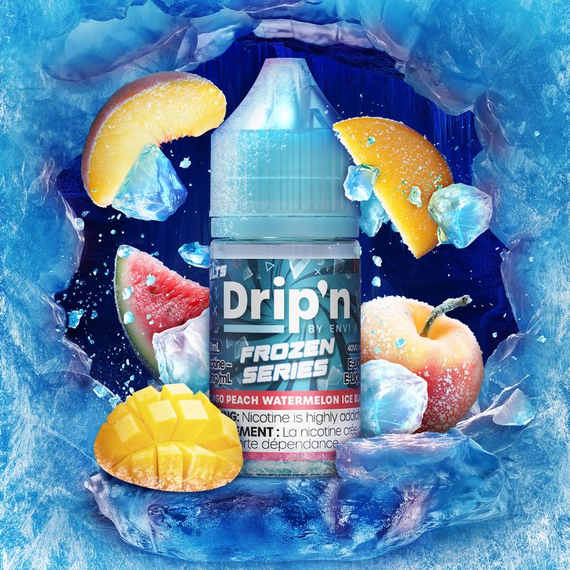 Dripn Salt Mango Peach Watermelon Ice Blast