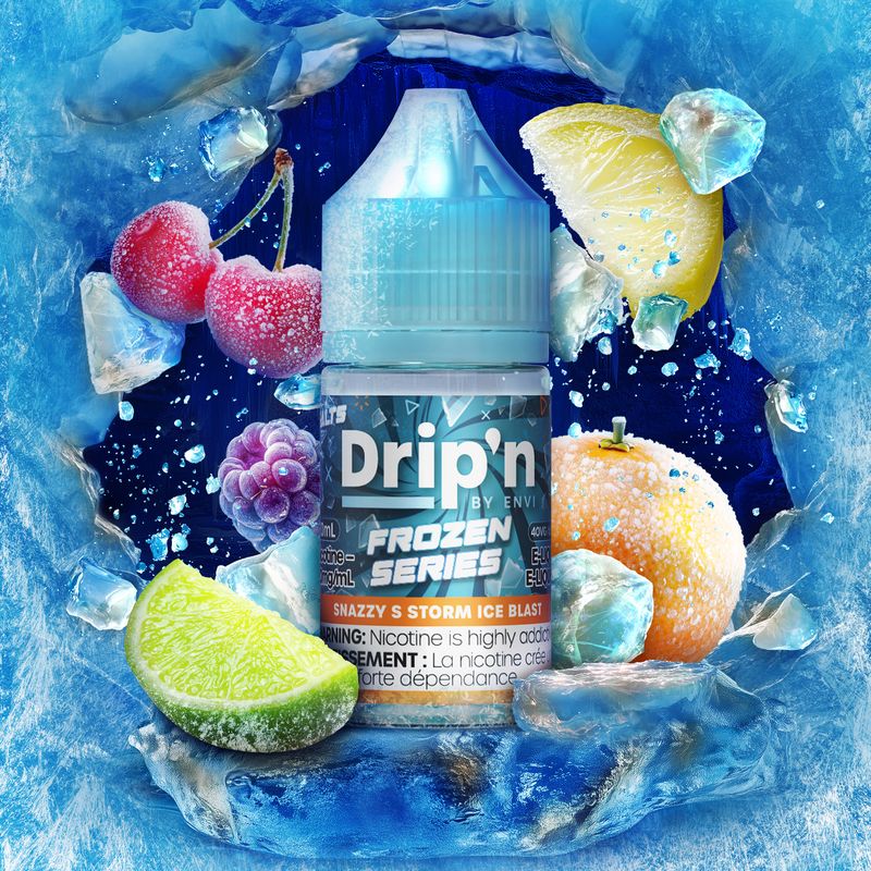 Dripn Salt Snazzy S Storm Ice Blast