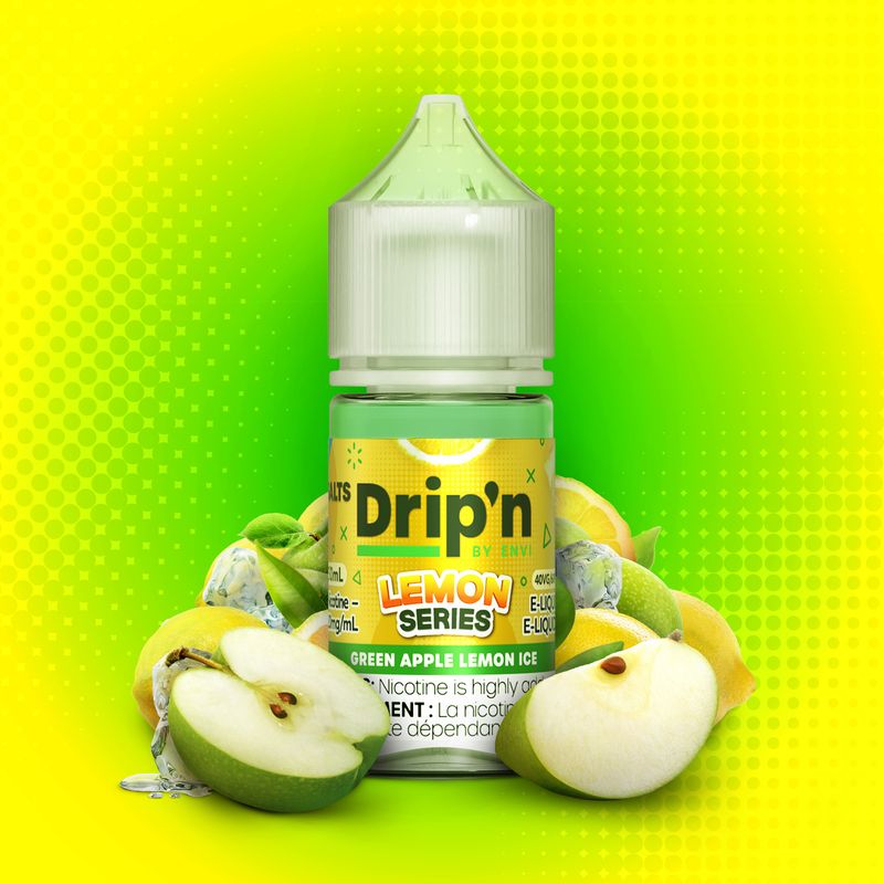 Dripn Salt Lemon Series Green Apple Lemon Ice