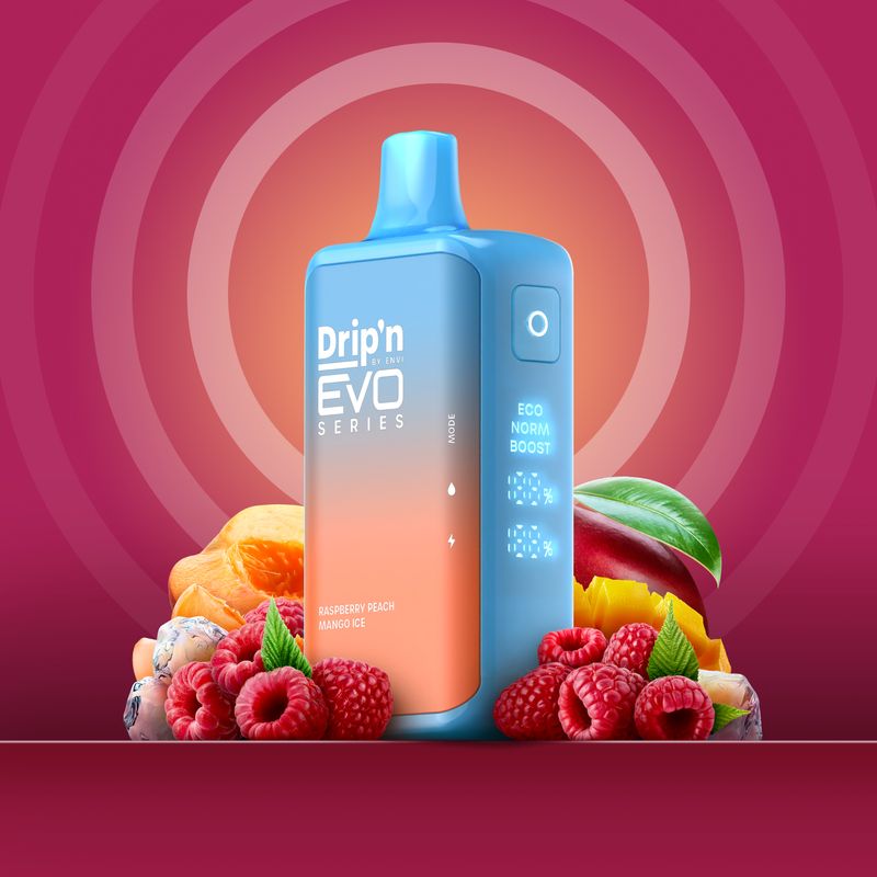Dripn 28k Raspberry Peach Mango Ice