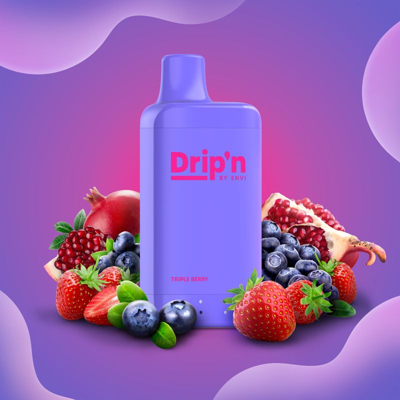 Dripn 8mL Triple Berry
