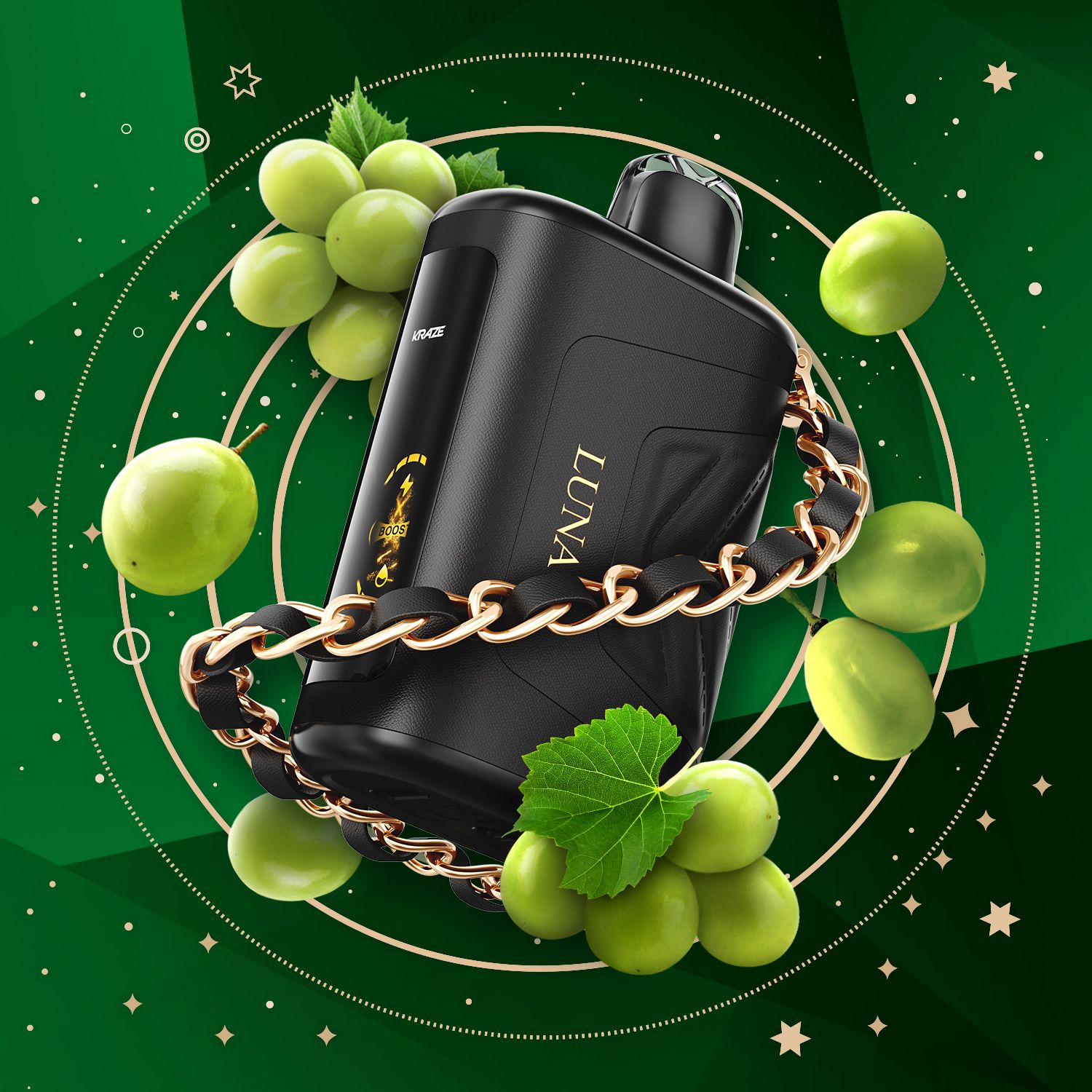 Kraze Luna 42k Emerald Green Grape