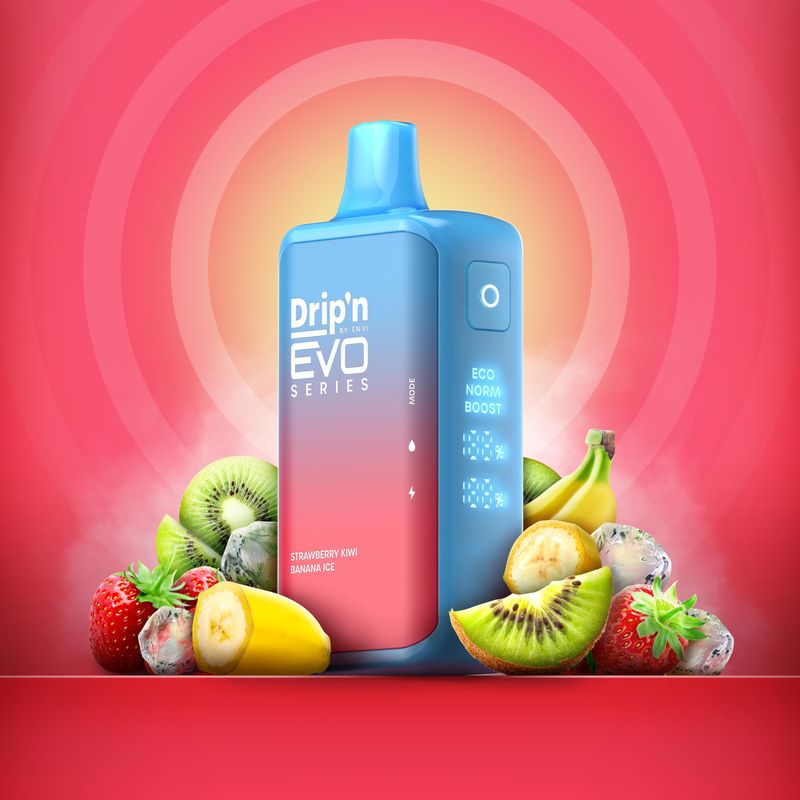 Dripn 28k Strawberry Kiwi Banana Ice