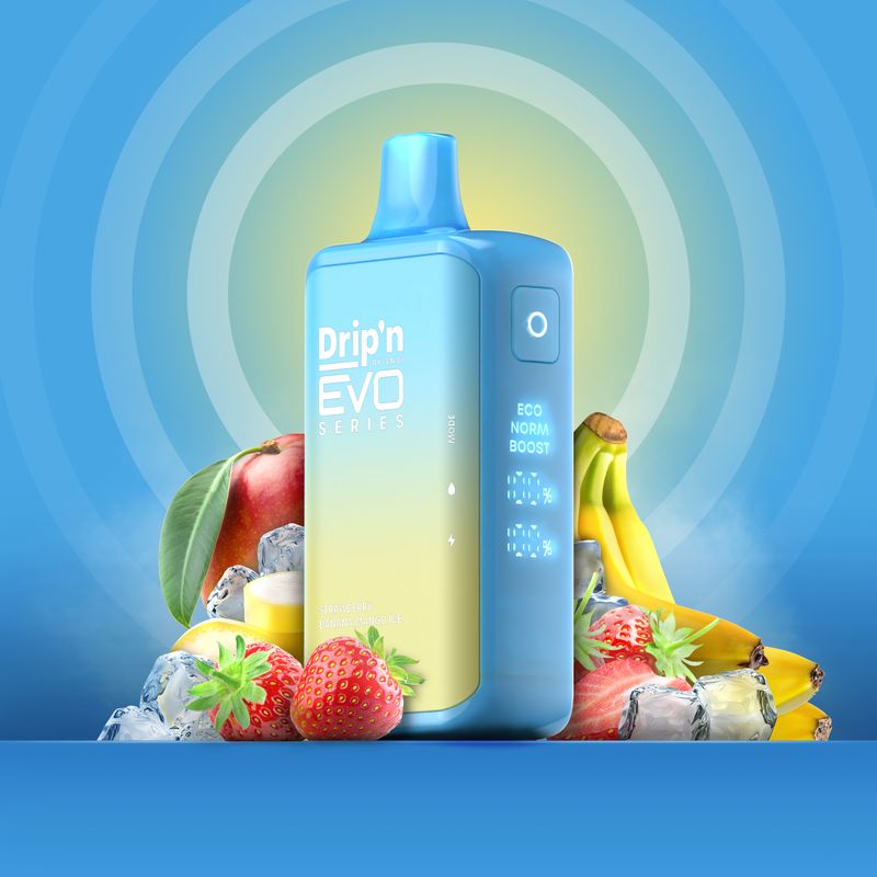 Dripn 28k Strawberry Banana Mango Ice