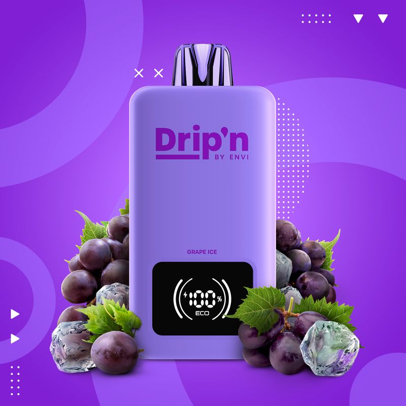 Dripn 26mL Grape Ice