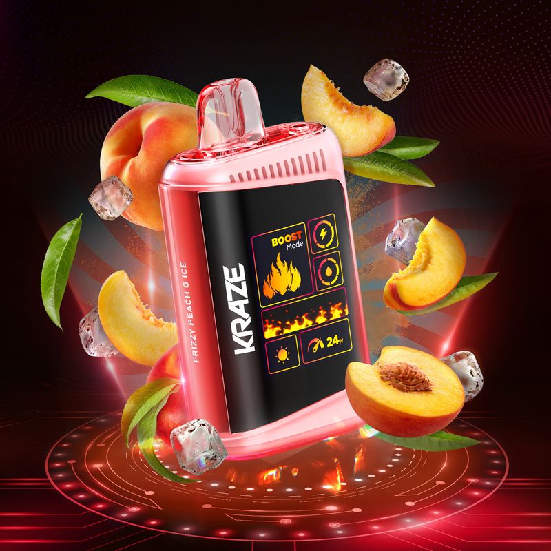 Kraze HD Mega Frizzy Peach G Ice