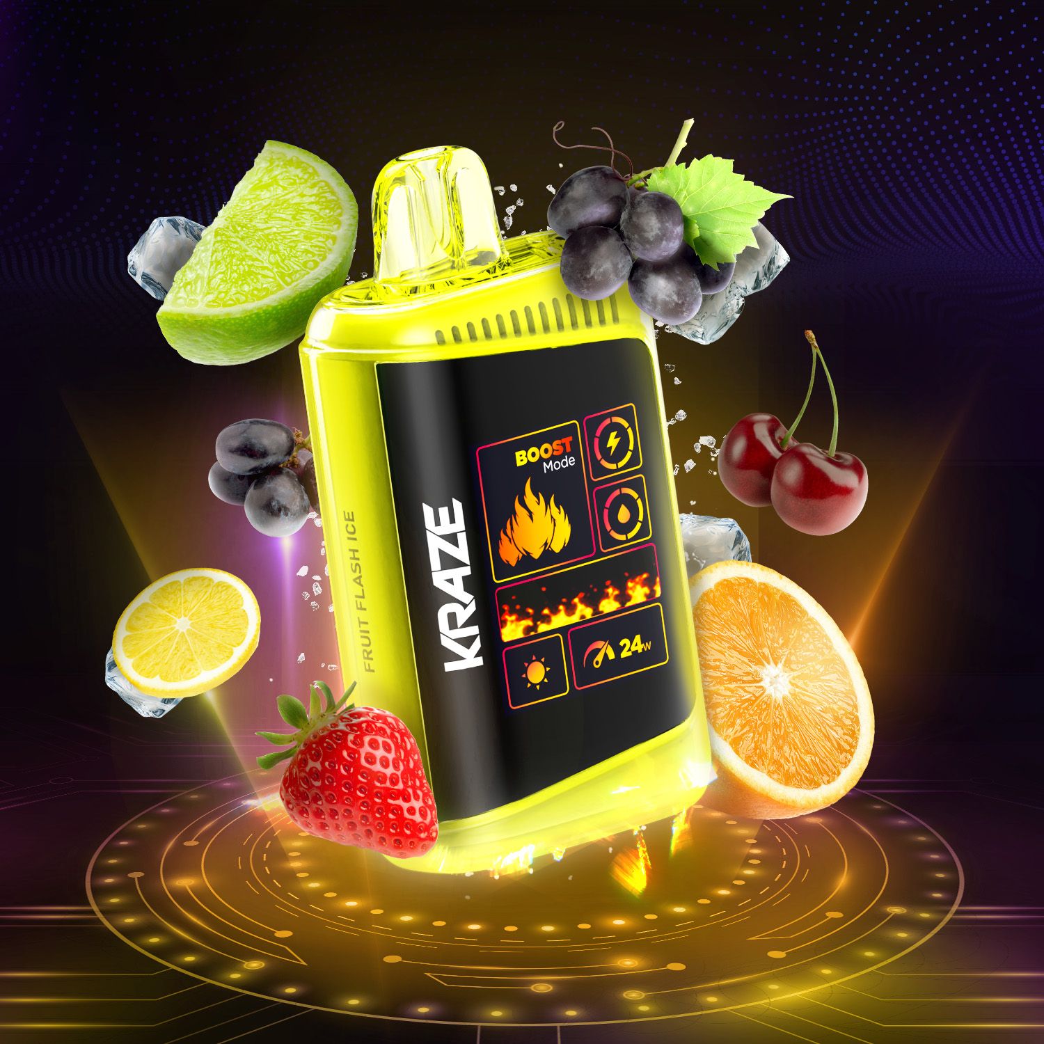 Kraze HD Mega Fruit Flash