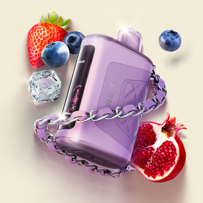 Kraze Luna 42K Blueberry Strawberry Pomegranate Ice