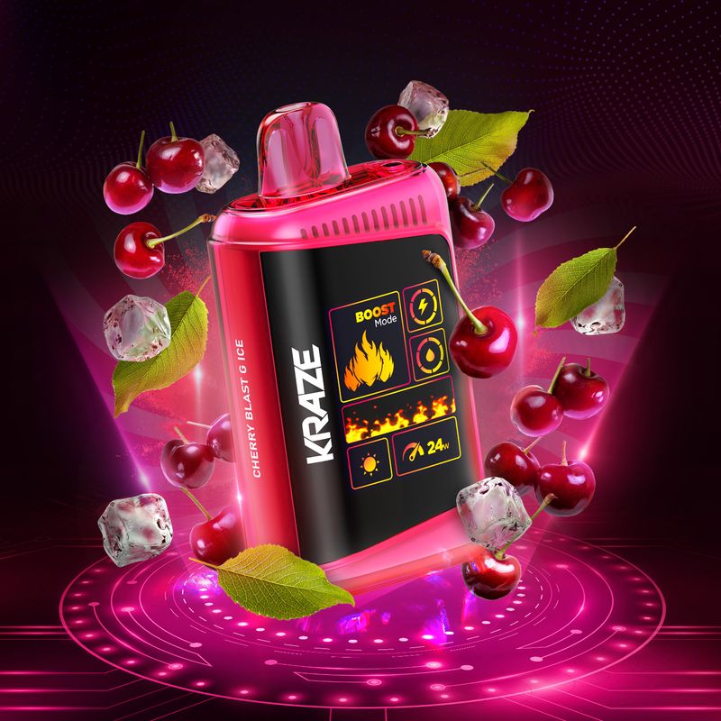Kraze HD Mega Cherry Blast G Ice
