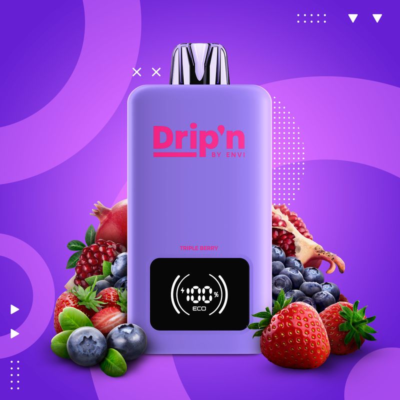 Dripn 26mL Triple Berry