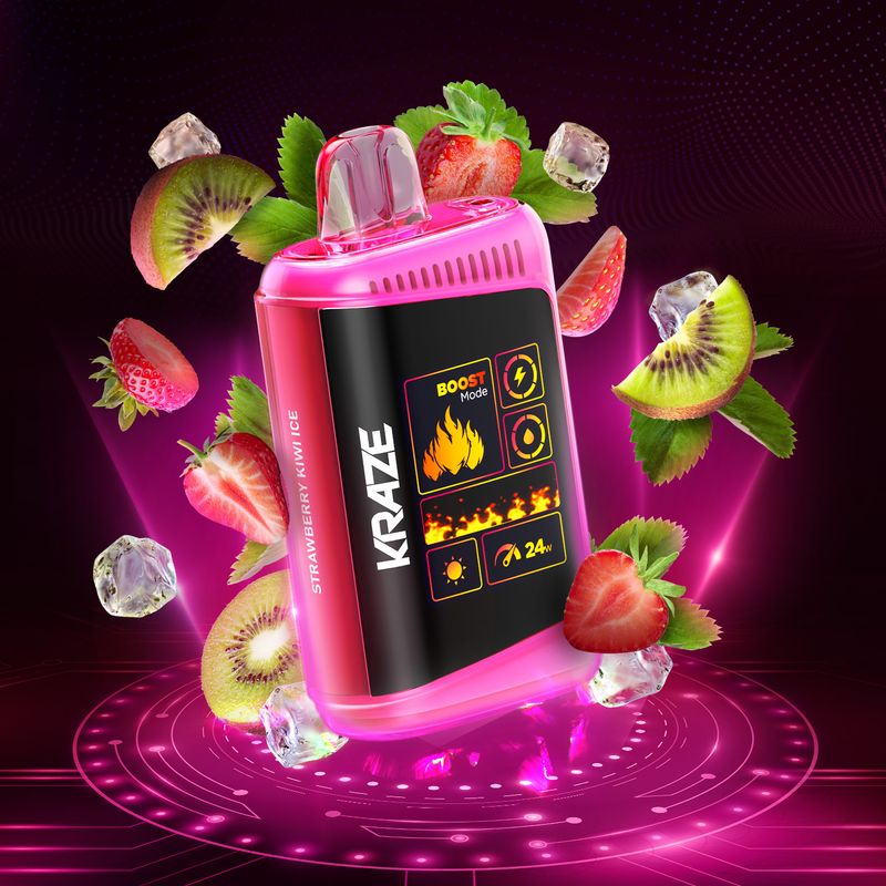 Kraze HD Mega Strawberry Kiwi Ice