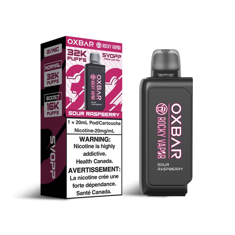 Oxbar Svopp Sour Raspberry