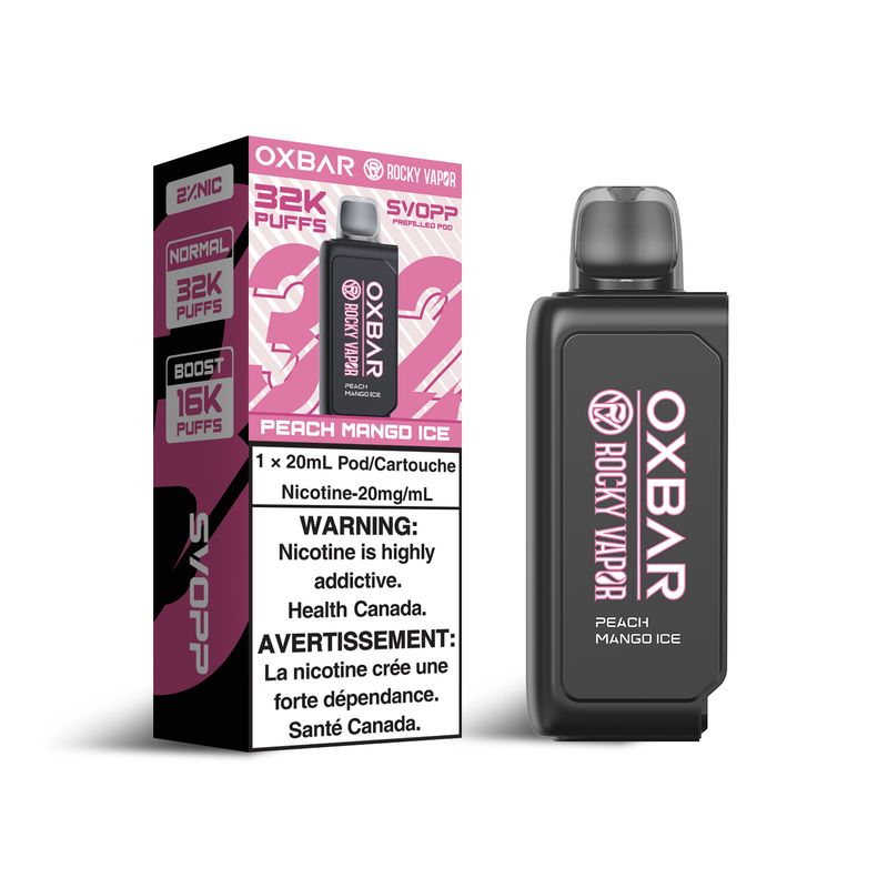 Oxbar Svopp Peach Mango Ice