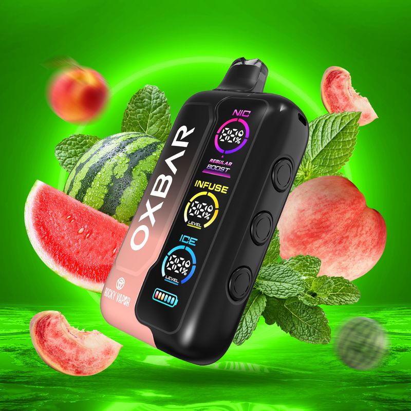 Oxbar Tri-Fusion Peach Watermelon Ice