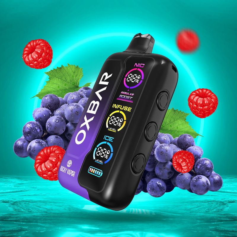 Oxbar Tri-Fusion Grape Raspberry