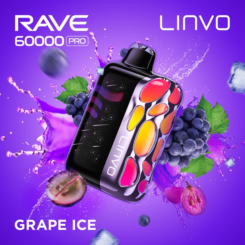 Linvo Rave 60k Grape Ice