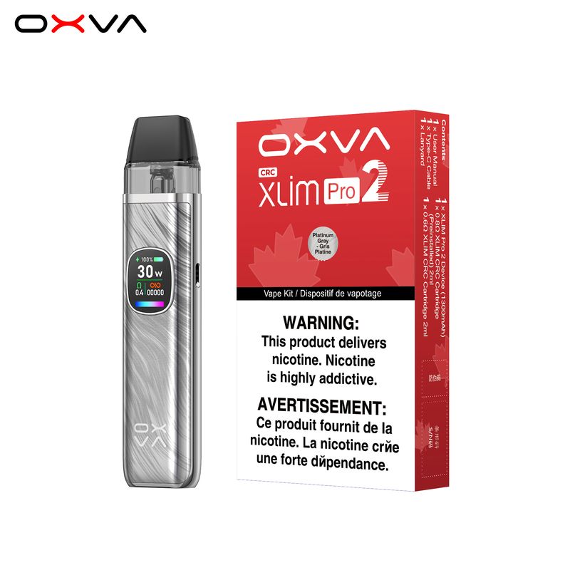OXVA Xlim Pro 2 Platinum Grey