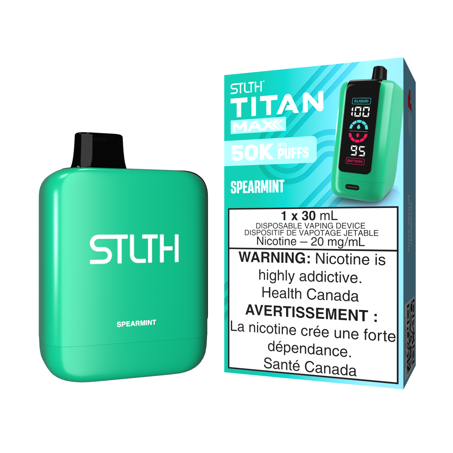 Stlth Titan Max 50k Spearmint