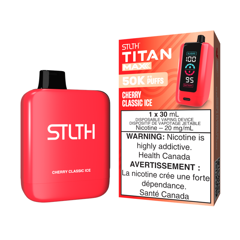 Stlth Titan Max 50k Cherry Classic Ice