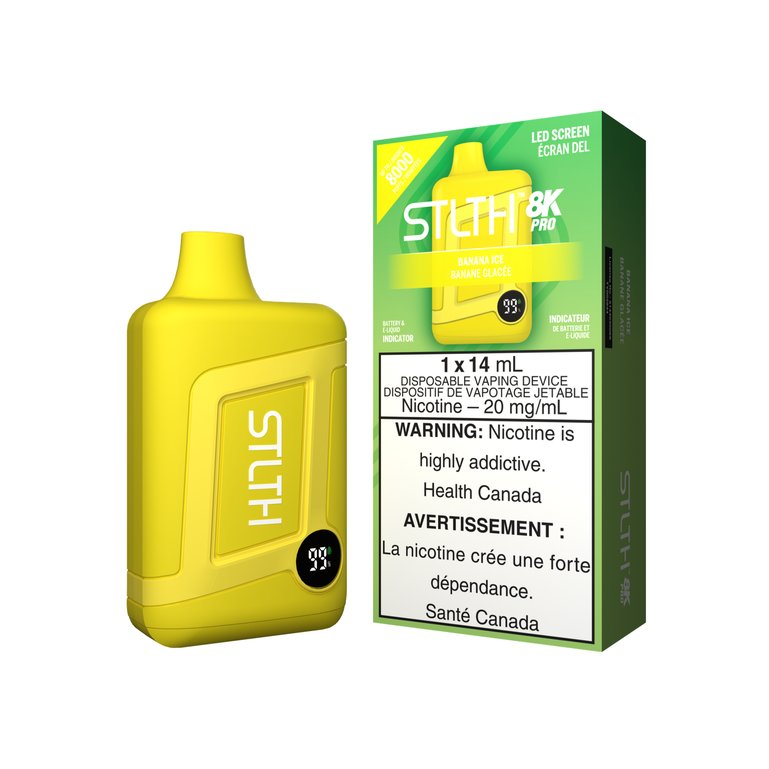 Stlth 8k Pro Banana Ice