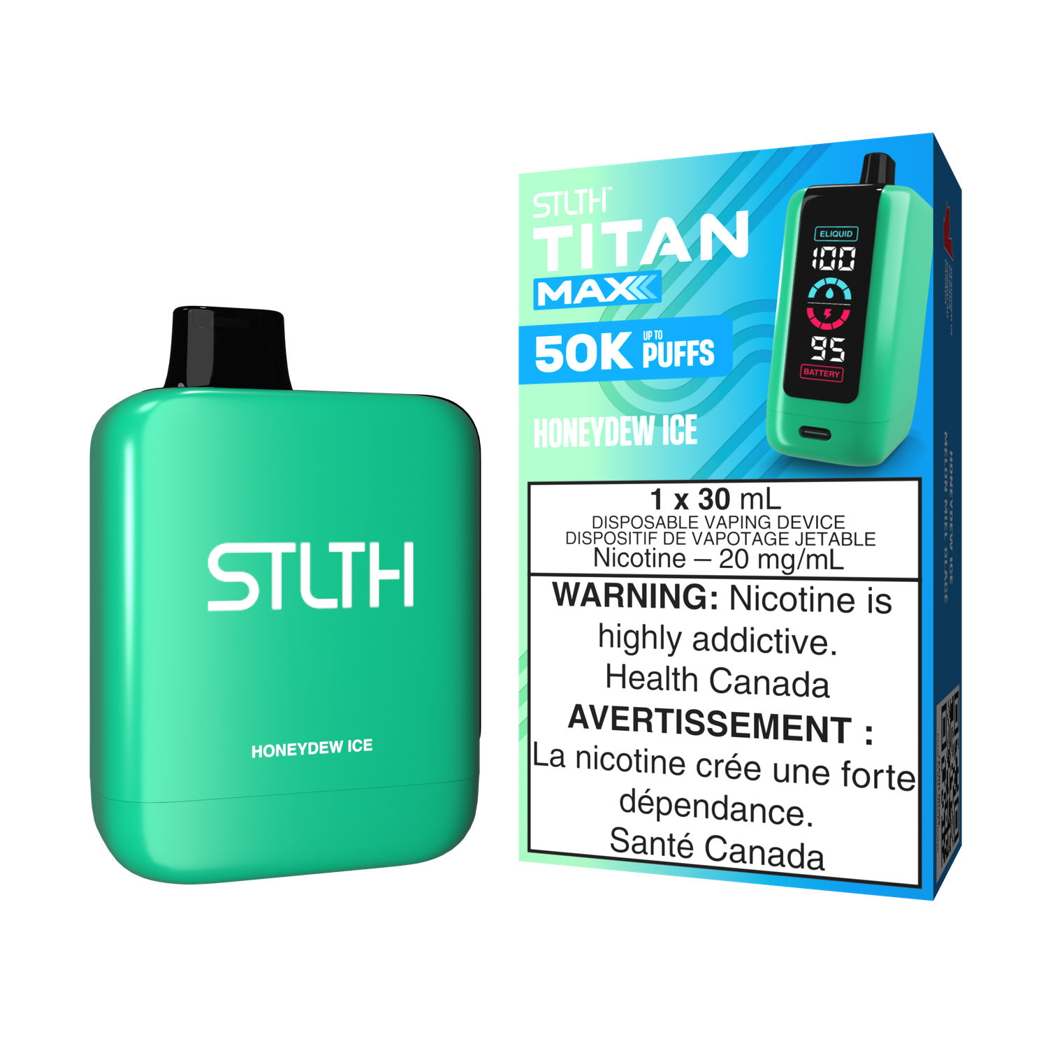 Stlth Titan Max 50k Honeydew Ice
