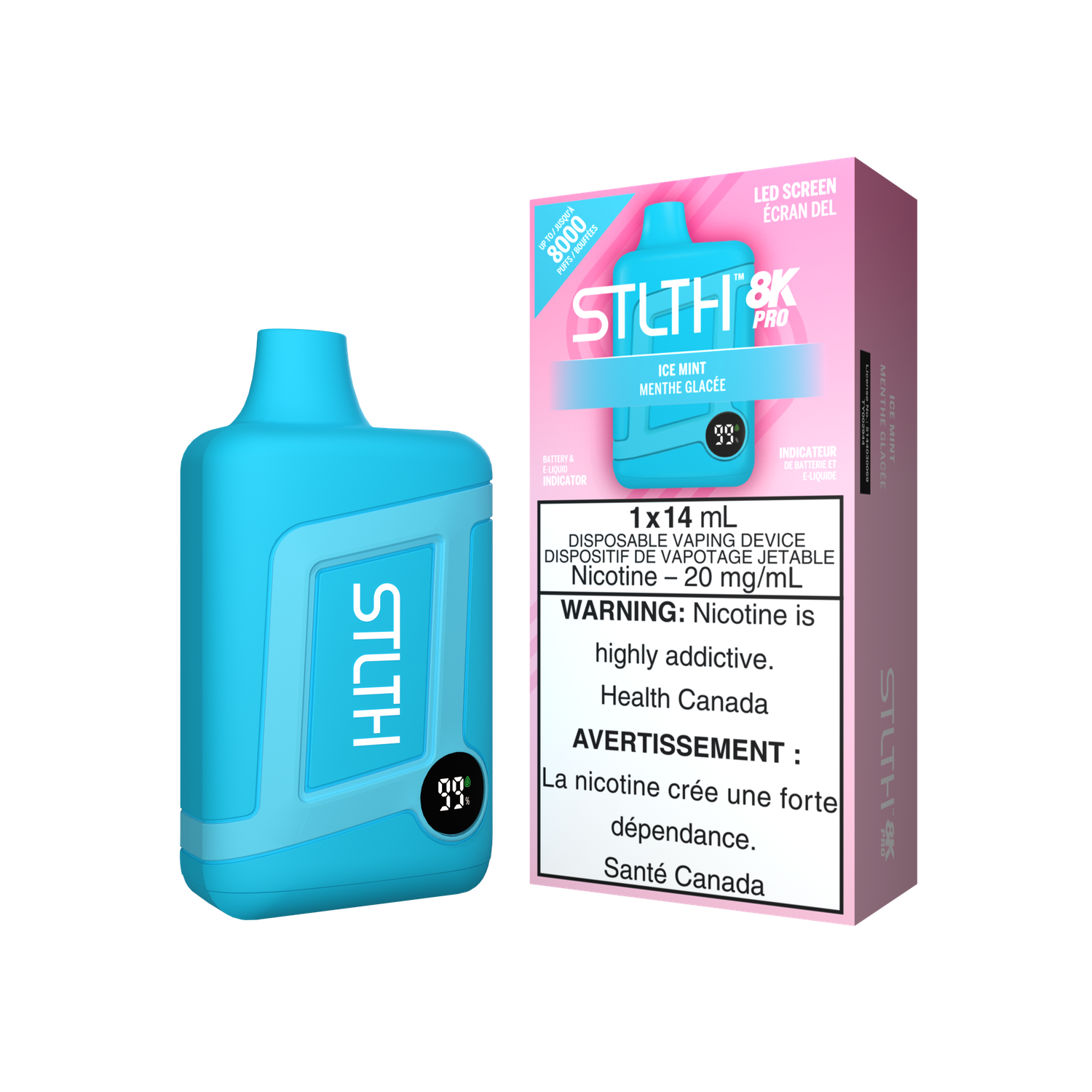 Stlth 8k Pro Ice Mint