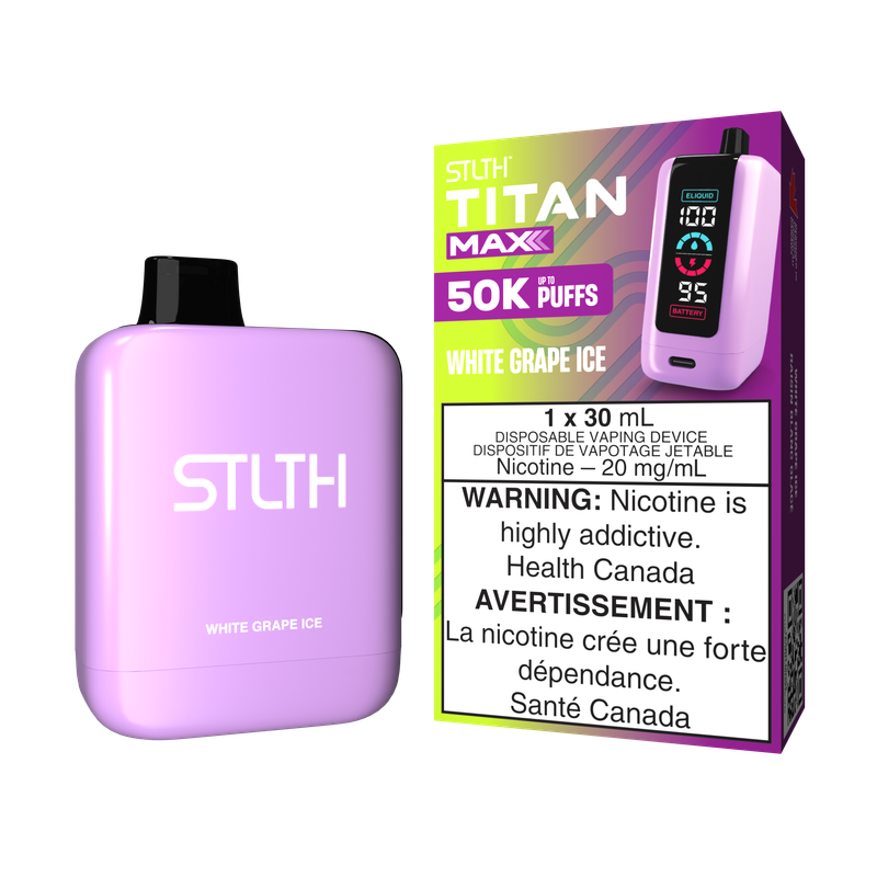 Stlth Titan Max 50k White Grape Ice